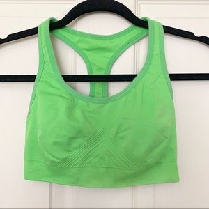 victoria’s secret sexy sport sports bra lime green
